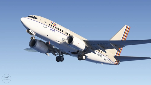 Asiana Airlines (HL7232 - OLD) (w/ Custom Cabin) [Boeing 737-600]