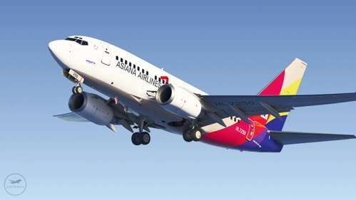 Asiana Airlines (HL7250) (w/ Custom Cabin) [Boeing 737-600]