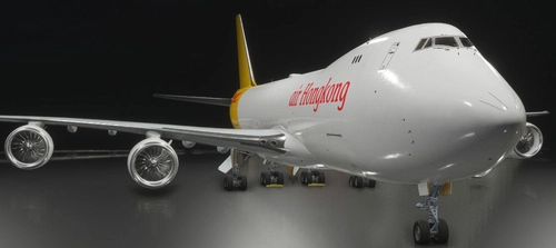 Asobo 747-8 DHL-AirHongKong