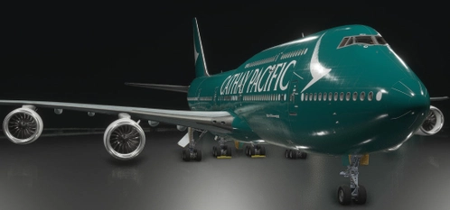 Asobo 747-8i Cathay Pacific (Concept)