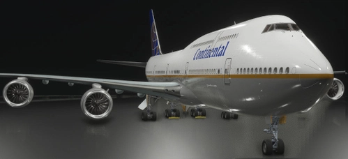 Asobo 747-8i Continental
