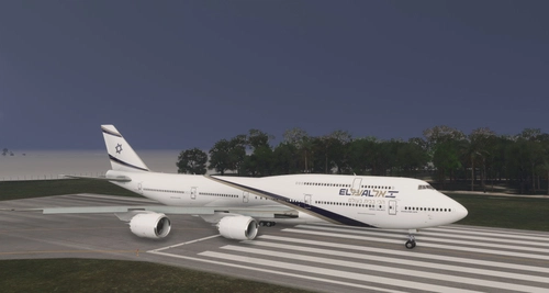Asobo 747-8i El Al Israel