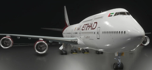 Asobo 747-8i Etihad concept