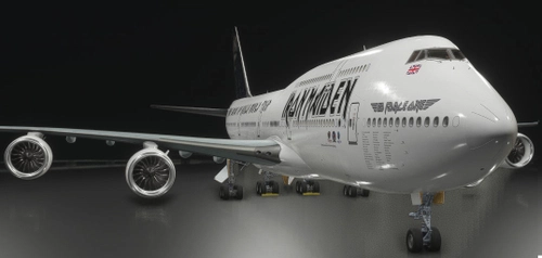 Asobo 747-8i Iron Maiden - Ed Force One
