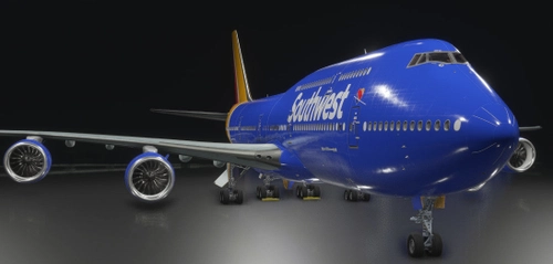 Asobo 747-8i Southwest