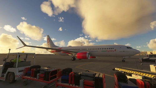 Asobo Boeing 737 Max 8 AirWales G-DRAG