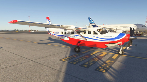 Asobo Cessna 208B Caravan TI-BDW Sansa MSFS2024