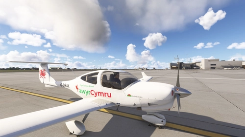 Asobo DA-40NG AirWales Flight Training School
