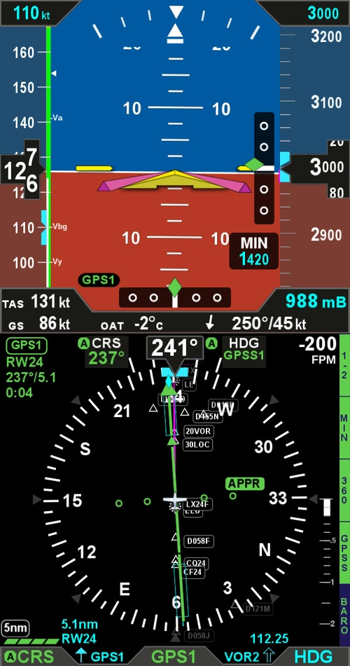 ASPEN EFD1000 Pro for MSFS