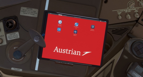 Austrian Airlines [4K] PMDG 777 EFB Wallpaper