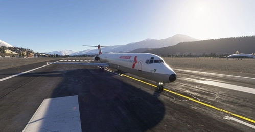 Austrian Airlines OE-LDZ | Fly the Maddog (20th Anniversary) | MD-82