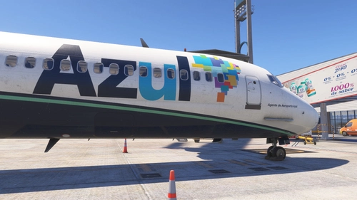 Azul MD-88 PR-AXR Maddog 20th