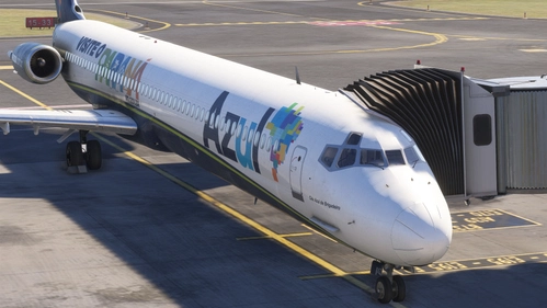 Azul MD-88 PR-AXZ Maddog 20th