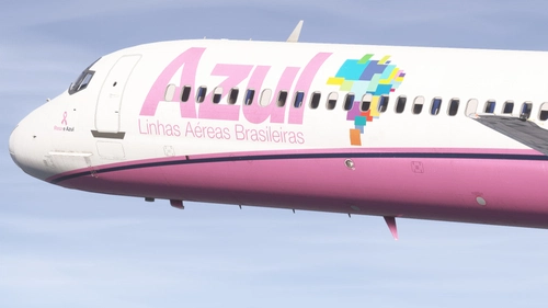 Azul MD-88 PR-AYO Maddog 20th