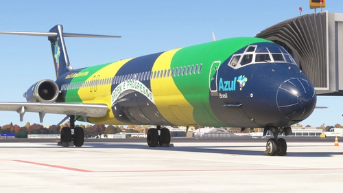 Azul MD-88 PR-AYV Maddog 20th