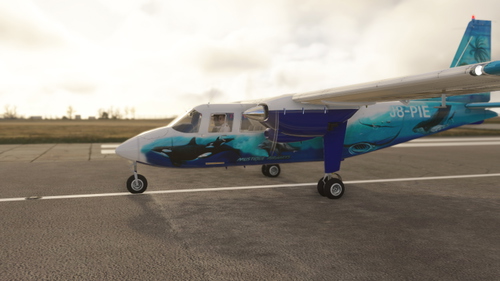 BBS BN2 Islander Mustique Airways J8-PIE 