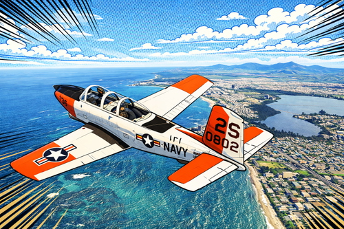 Carenado Beechcraft T34B Mentor Simbrief Profile