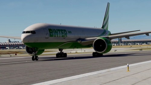 Binter Canarias – Boeing 777-300ER (EC-WBC) – Fictional Livery