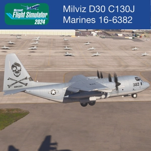 Blackbird (Milviz) D30 C130J Marines 382 thumbnail 1