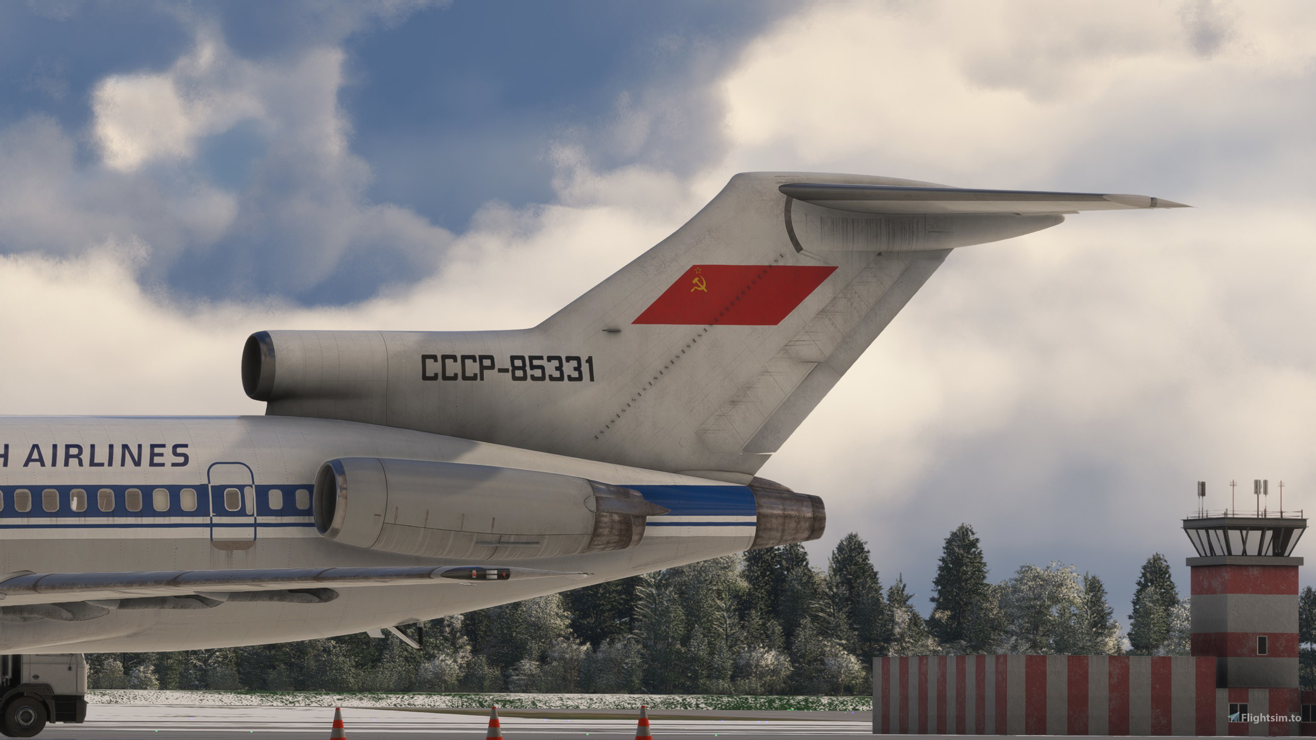 Boeing 727-200 Super 27 LOT (Aeroflot livery | CCCP-85331) 1986