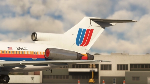 Boeing 727-200 Super 27 United Saul Bass (N7449U | 1980)