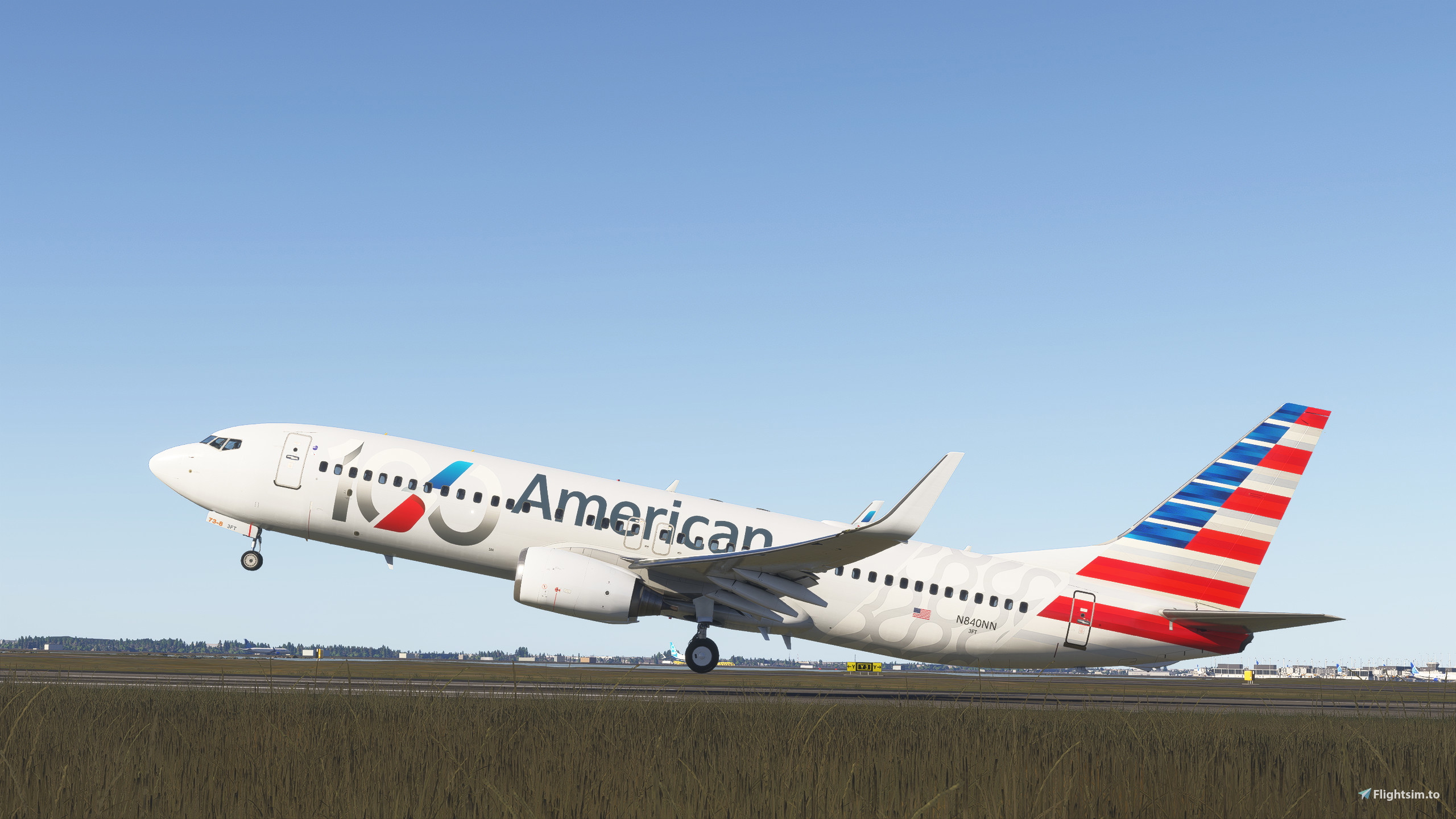 Boeing 737-800 American Airlines 100th Anniversary (N840NN