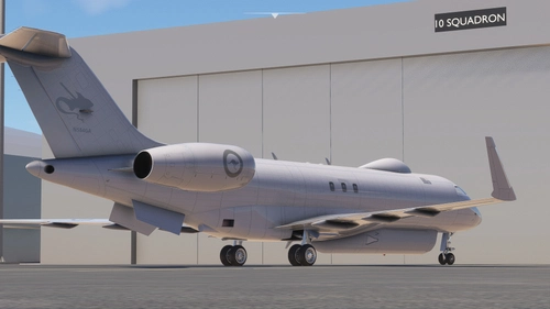 Bombarider E-11A RAAF A51 Livery Pack