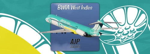 BWIA British West Indies - 9Y-THR - McDonnell-Douglas MD83