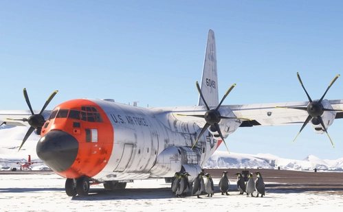 Captain Sim C130J US Air Force 60490 (Heavy weathered)