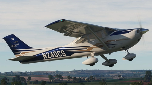 [Carenado C182T Skylane]Textron Aviation￤N240CS