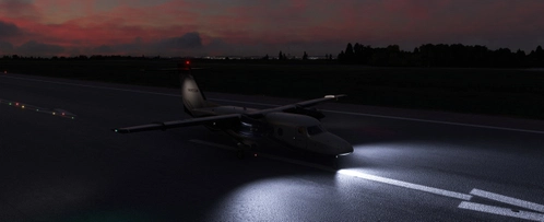 Carenado C408 skycourier Light Mod