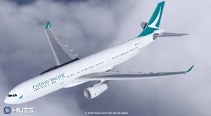 Cathay Pacific Mini Pack | iniBuilds-Microsoft A330-300 | w/cabin thumbnail 4
