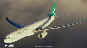 Cathay Pacific Mini Pack | iniBuilds-Microsoft A330-300 | w/cabin thumbnail 6