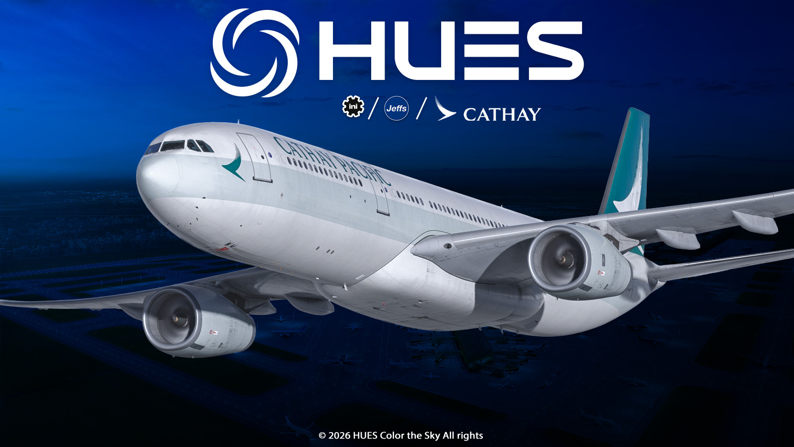 Cathay Pacific Mini Pack | iniBuilds-Microsoft A330-300 | w/cabin - Image 1