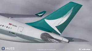 Cathay Pacific Mini Pack | iniBuilds-Microsoft A330-300 | w/cabin thumbnail 2