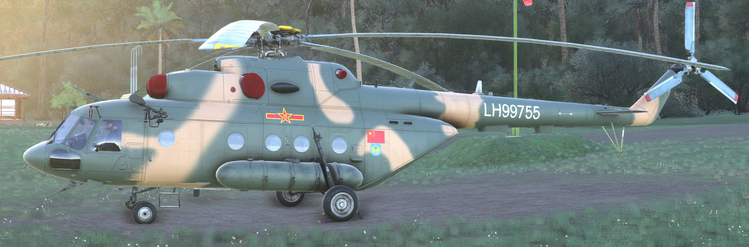 Cera Sim Mi-17 Chinese PLA LH99755 ORIGINAL - Image 1