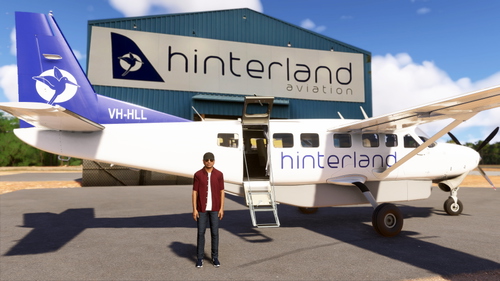 Cessna 208 – Hinterland VH-HLL Livery (MSFS 2024)
