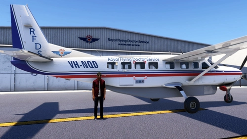 Cessna 208 – RFDS VH-NQD Livery (MSFS 2024)