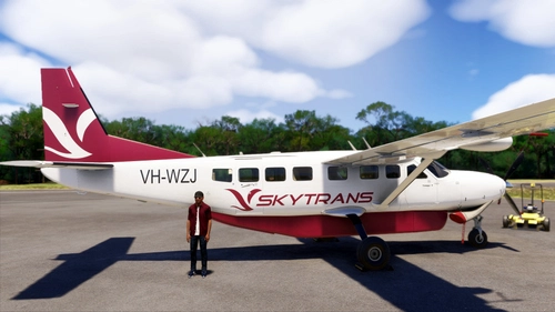 Cessna 208 – SKYTRANS VH-WZJ Livery (MSFS 2024)