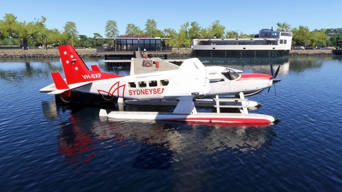 Cessna 208 – SYDNEY SEAPLANES VH-SXF old Livery (MSFS 2024)
