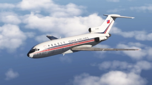 China Airlines 727-100 (B-1818)  | FlightSim Studio B727