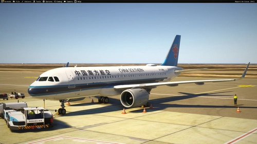 China Southern B-32ML livery Inibuilds A320NEO MSFS2024 (with cabin)