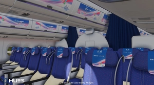 China Southern 'Vitality Bay Area' B-308T | iniBuilds A350-900 | w/cabin [4K/8K] thumbnail 10