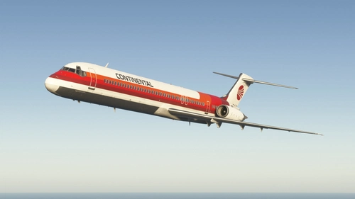Continental MD-81 N809HA Maddog 20th
