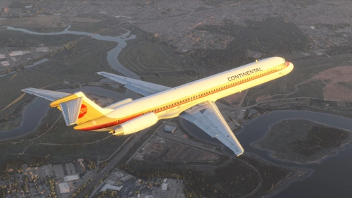 Continental MD-81 N936MC Maddog 20th