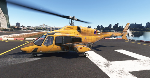 CowanSim 222B - Airwolf Grunge - Livery