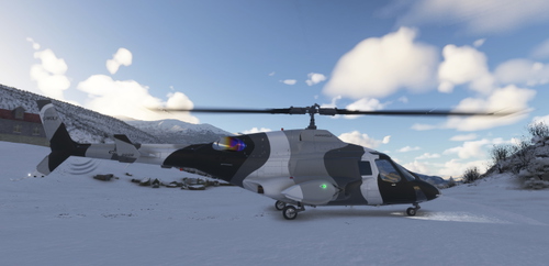 CowanSim 222B "Arctic Airwolf" Livery