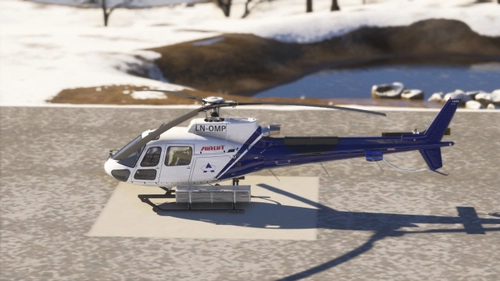 CowanSim H125 Airlift AS LN-OMP