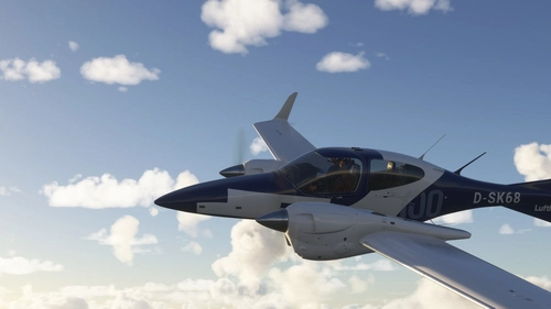 Cows DA42 - Lufthansa 100 years Aniversary Livery with Dynamic Registry
