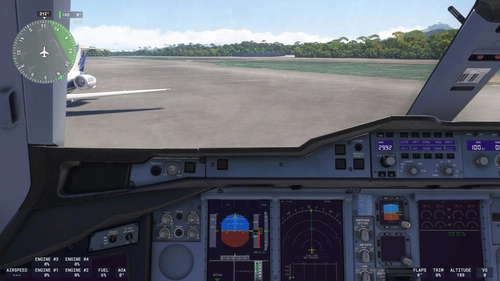 Custom Camera Views for Flybywire A380 (with Taxi Cam)